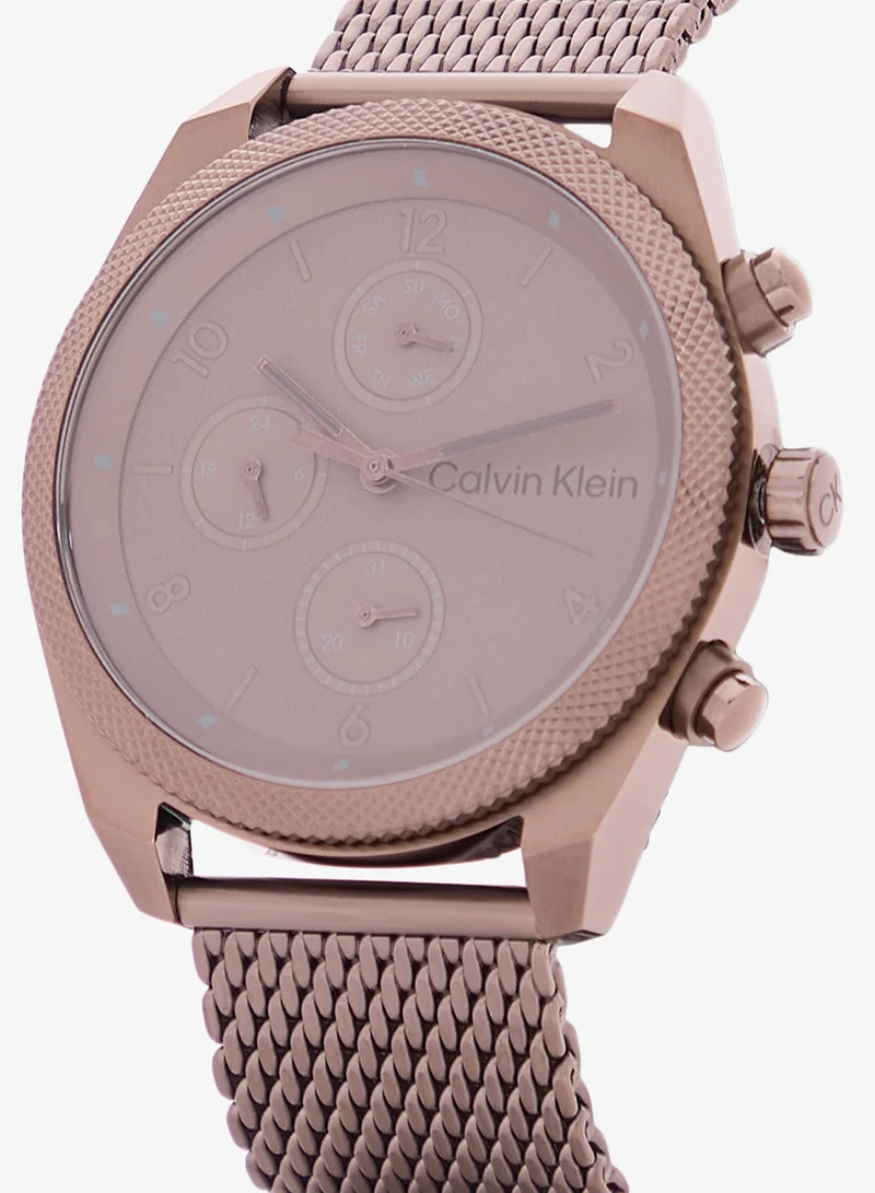 كالفن كلاين فولاذ بني مطلي أيوني